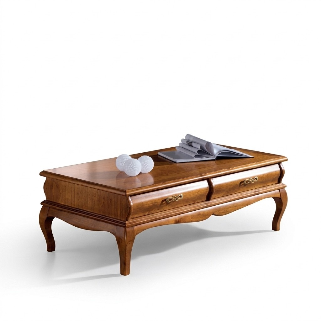 Couchtisch Klassischer Stil Wohnzimmer Tisch Schubladen MÃ¶bel Design