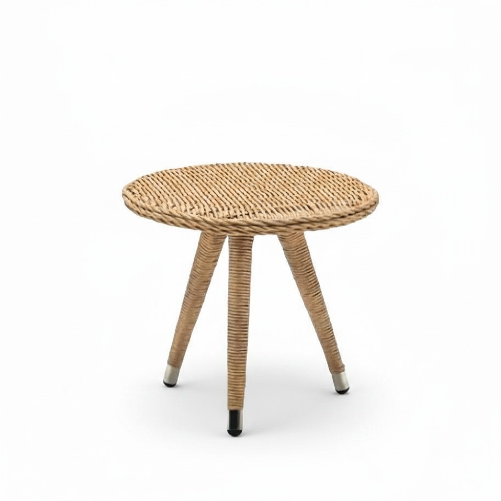 Couchtisch Luxus MÃ¶bel Terrasse Design Rattan Rund Modern Hochwertig MÃ¶bel