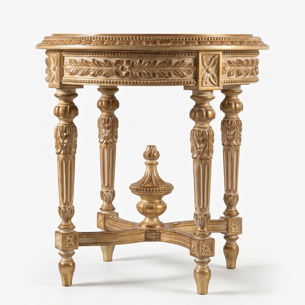 Couchtisch Tisch Beistelltisch Wohnzimmertisch Holz Royal Beistell Barock MÃ¶bel