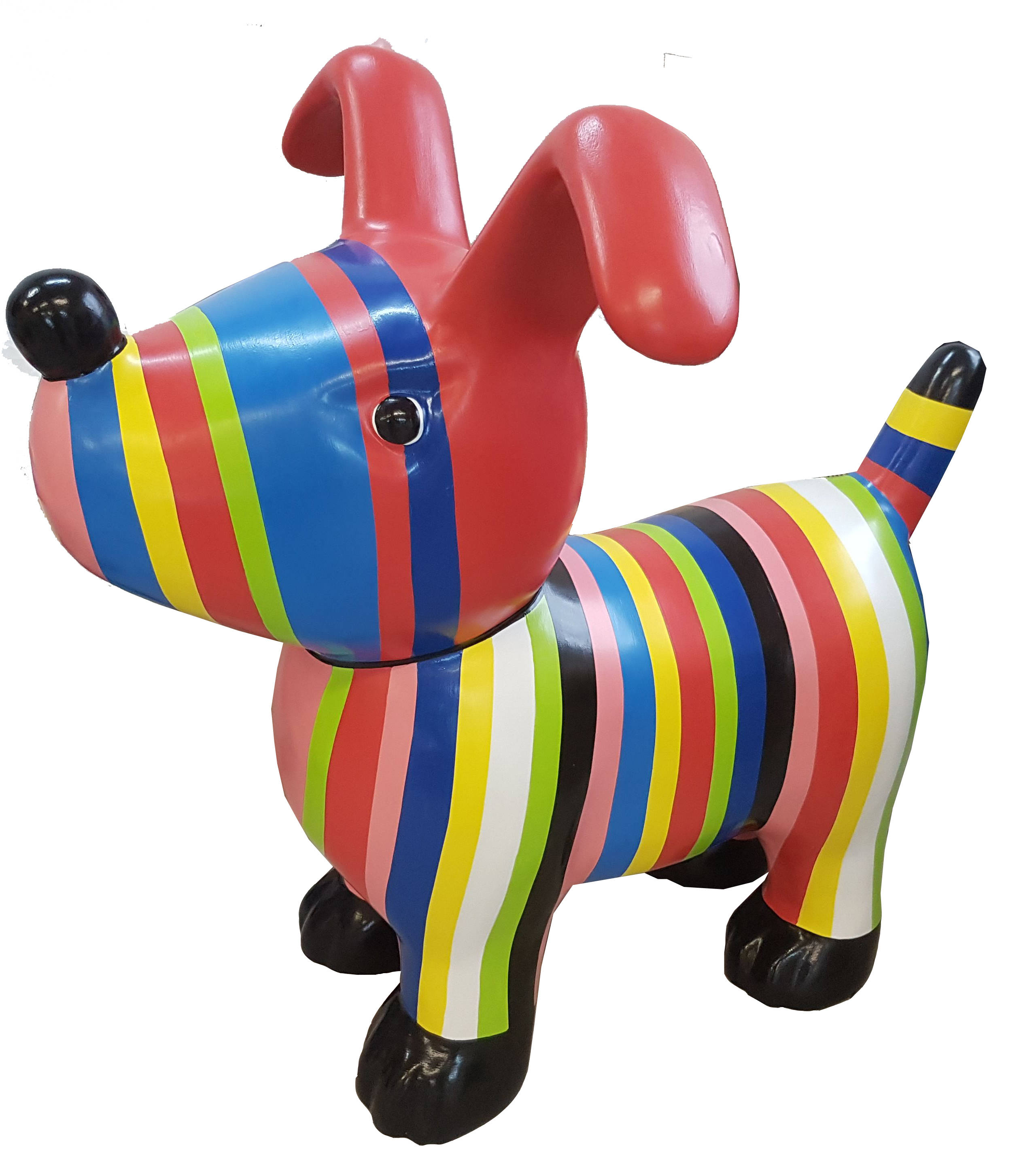 Designer Moderne Figur Statue Figuren Dekoration Hund Garten Skulptur