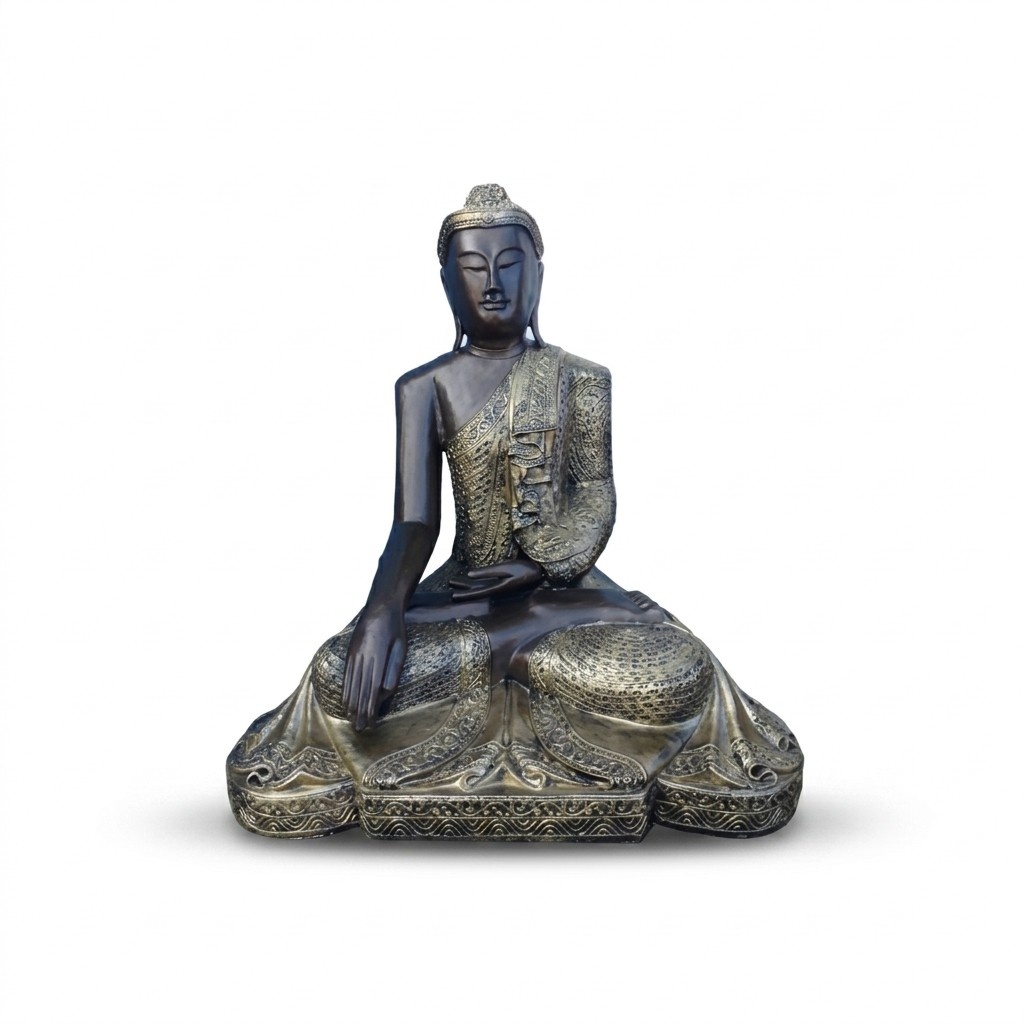 Deko Figur Statue Skulptur 90 cm Figuren Statuen Skulpturen Neu Buddha Neu (B26)