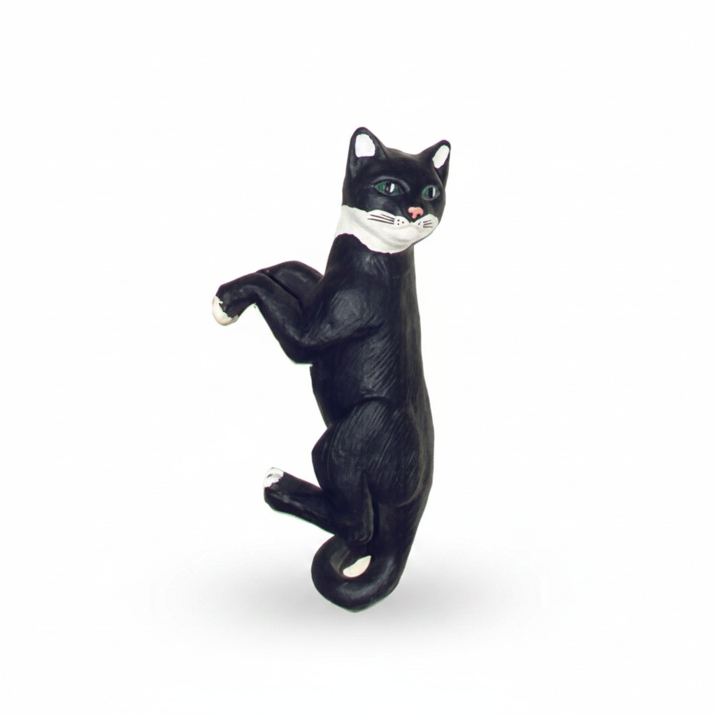 Dekoration Garten Plastik Figuren Handbemalte Figur Statue Katze