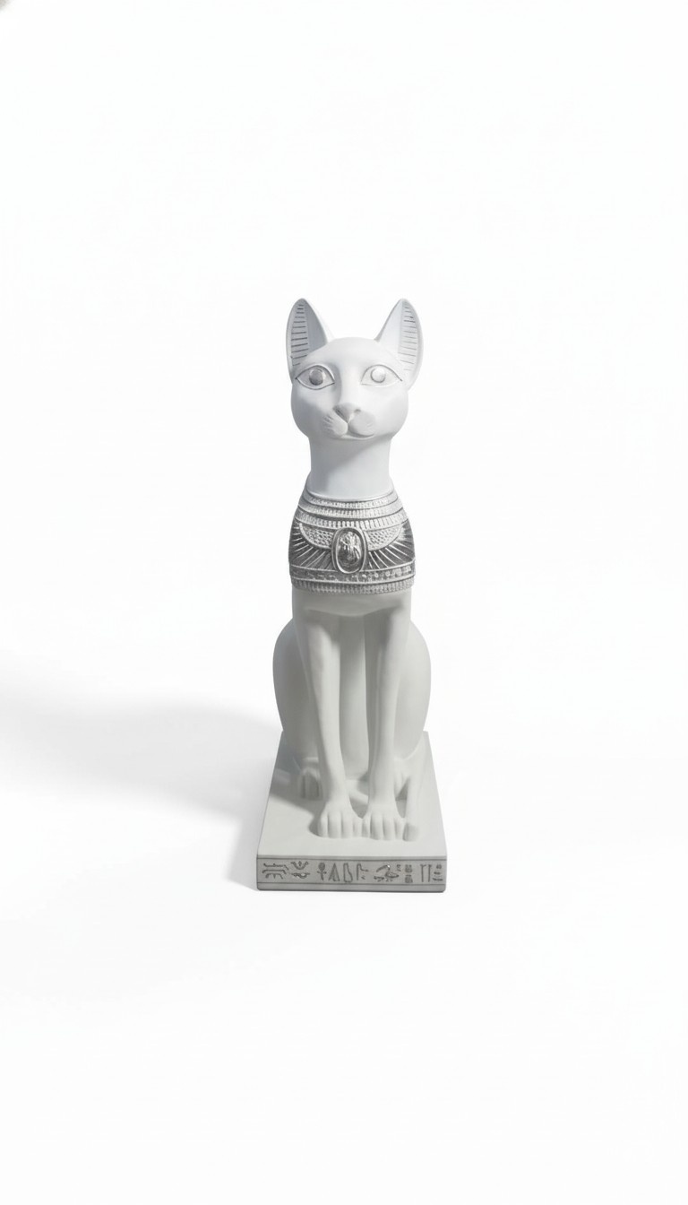 Design Ãgyptische Katze Figur Dekor Statue Skulptur Figuren Skulpturen