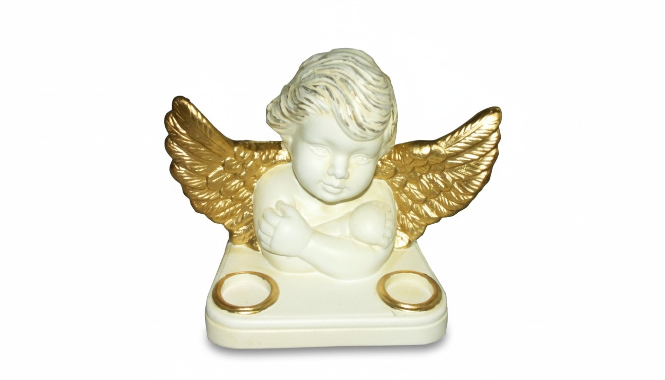 Design Amor BÃ¼ste Figur Statue Skulptur Skulpturen Kerzen Halter