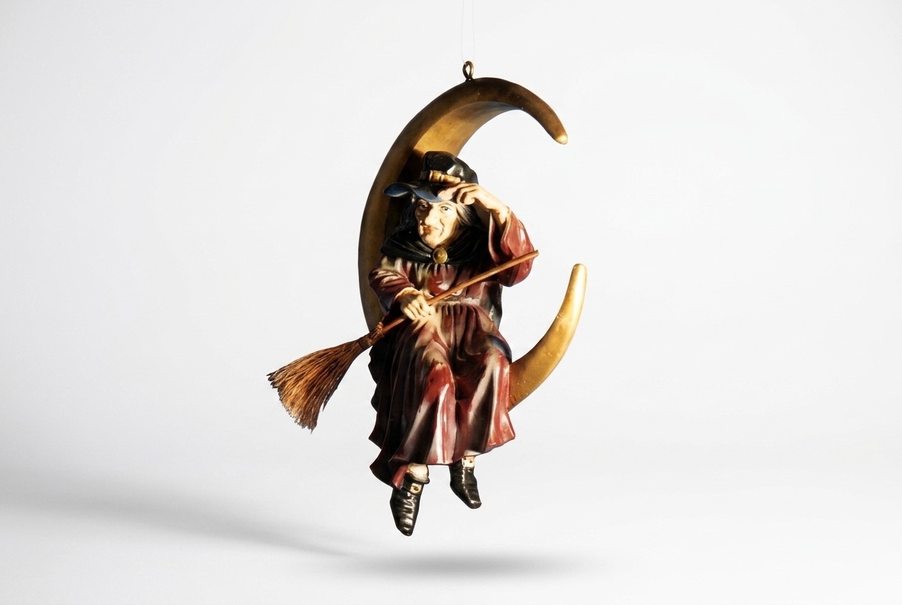 Design Baba Yaga Figur Statue Skulptur Figuren Skulpturen Dekoration