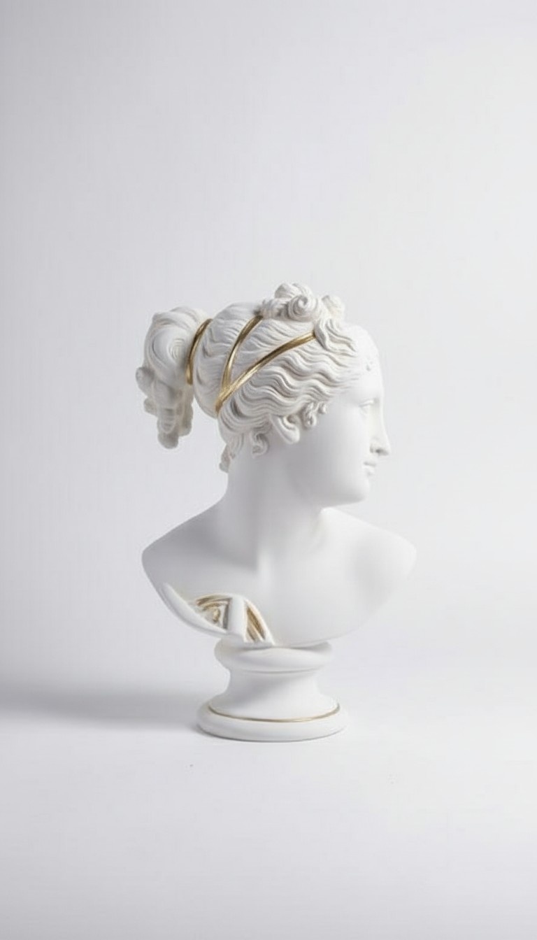 Design BÃ¼ste Elisa Figur Statue Skulptur Figuren Deko Dekoration