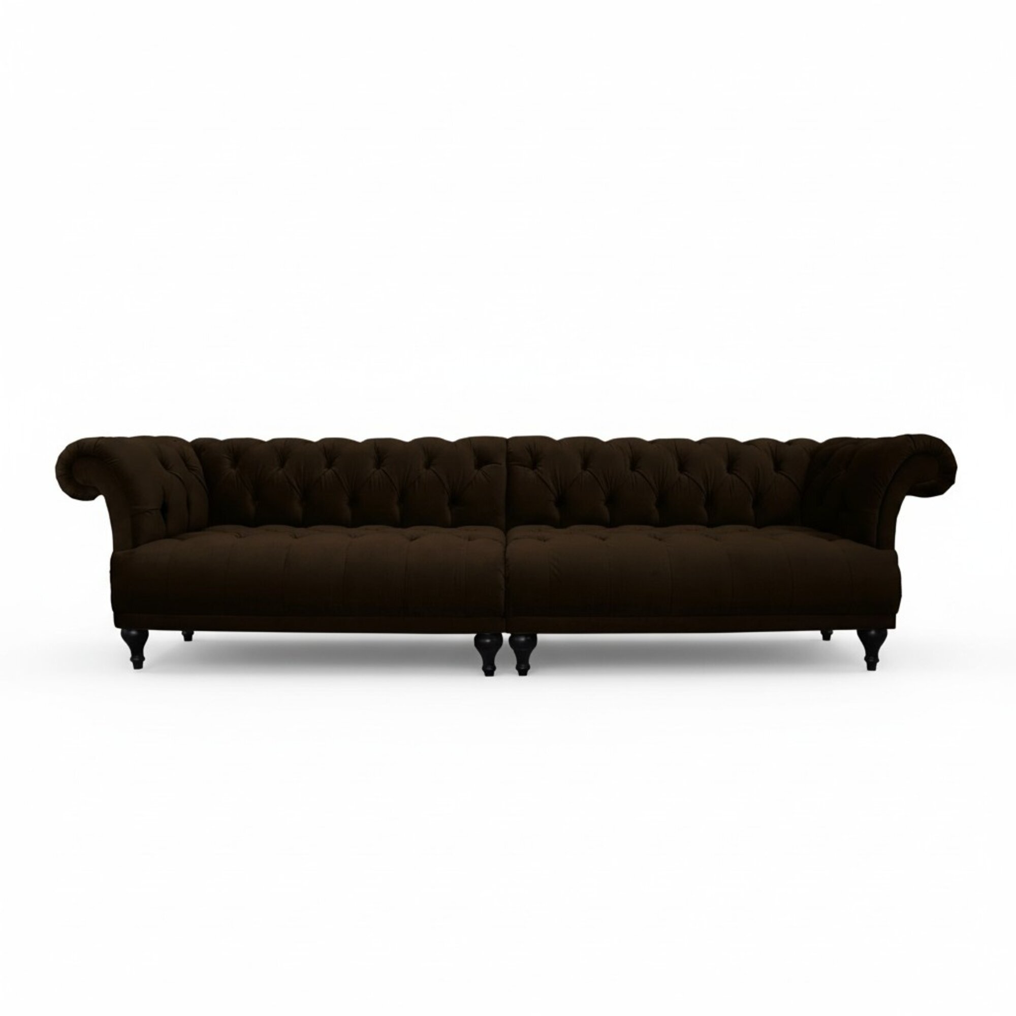 Design Chesterfield Sofagarnitur 5-Sitzer Leder Couch XXL Polster