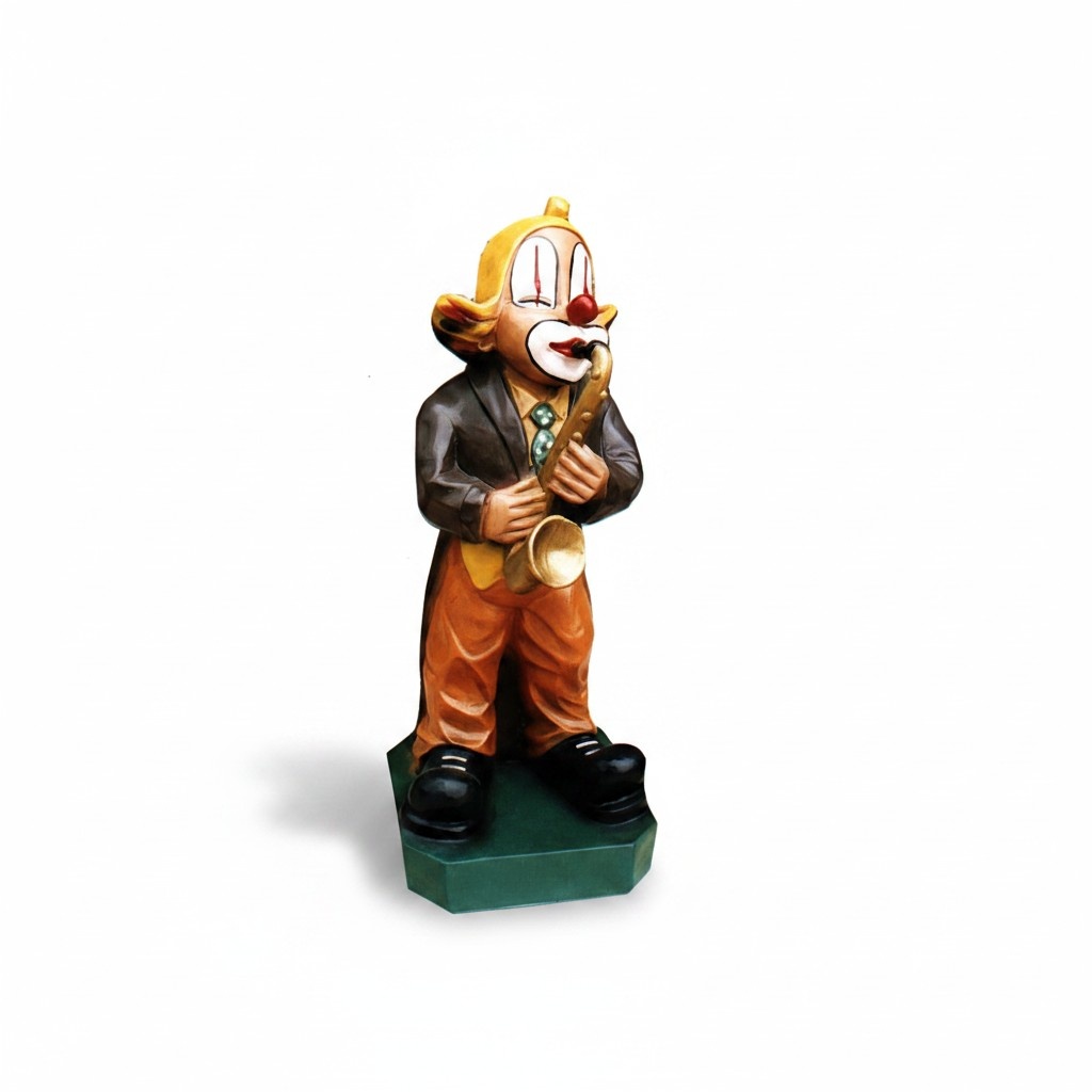 Design Clown Figur Statue Skulptur Figuren Karikatur Skulpturen Dekoration