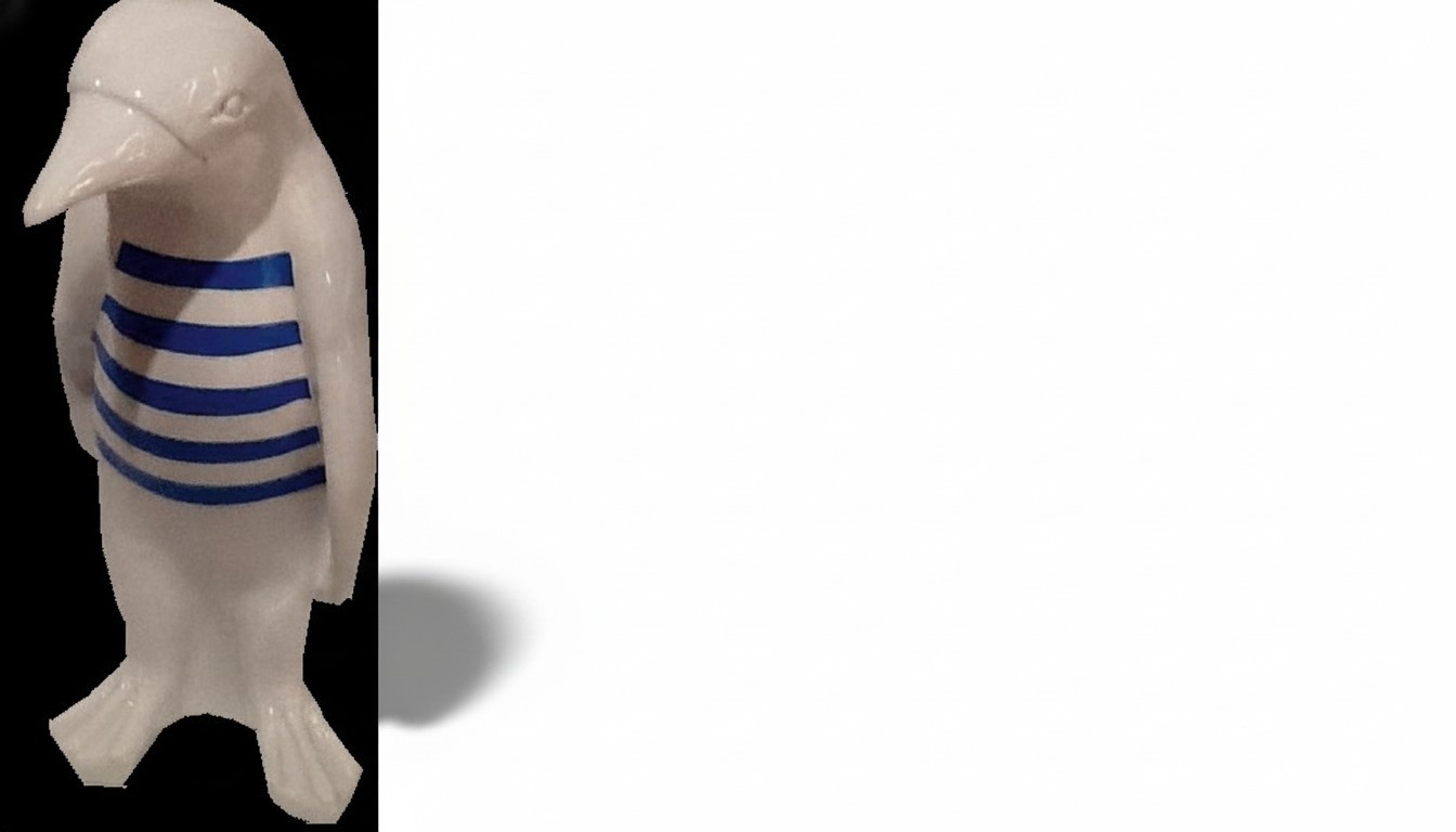 Design Dekoration Pinguin Figur Statue Skulptur Figuren Skulpturen