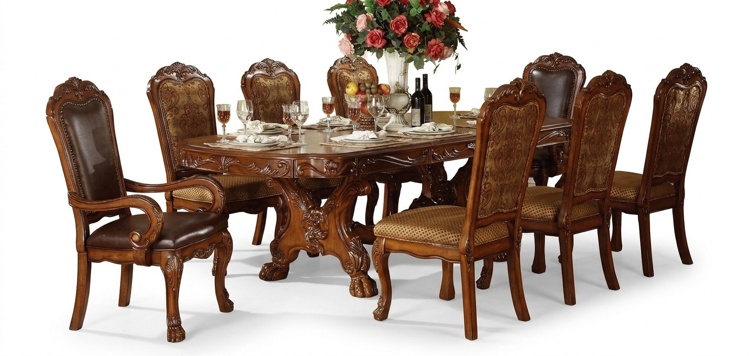 Design Esstisch Esszimmer 8 StÃ¼hlen Gruppe Stuhl Tische Holz Tisch