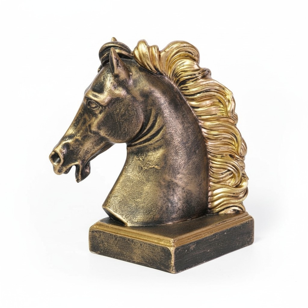 Design Figur Statue Pferd Pferde BÃ¼ste Skulptur Figuren Statuen