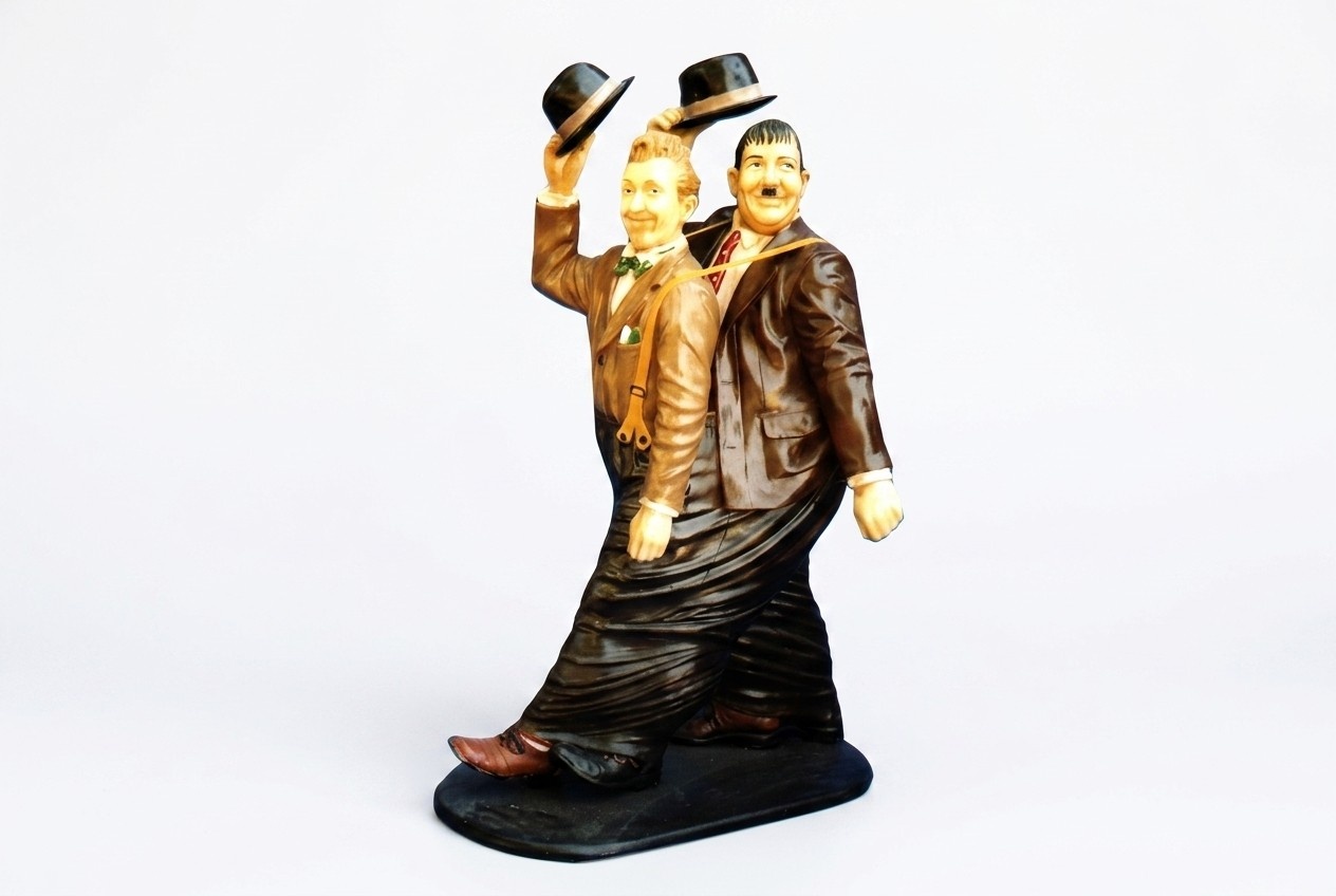 Design Figur Zwillinge Statue Skulptur Figuren Skulpturen Dekoration