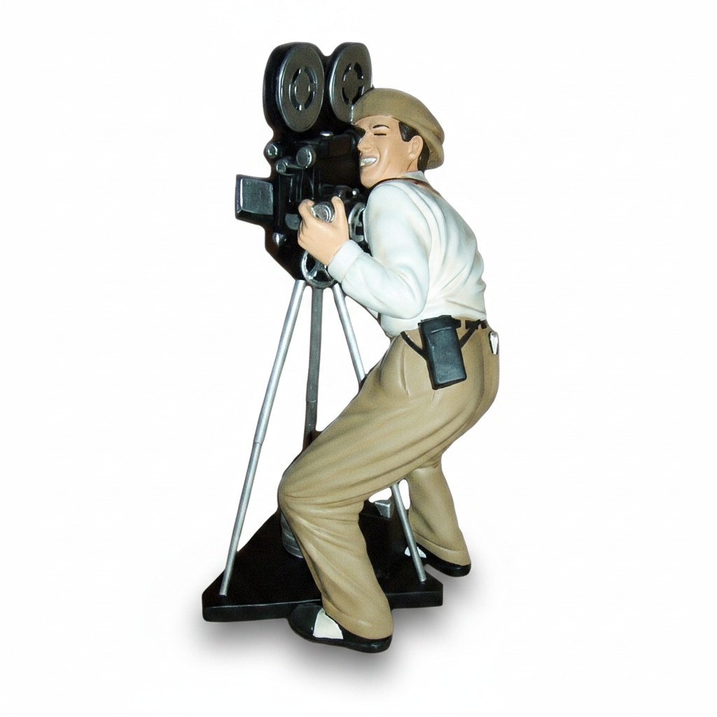 Design Film Kino Figur Camera Statue Skulptur Figuren Skulpturen