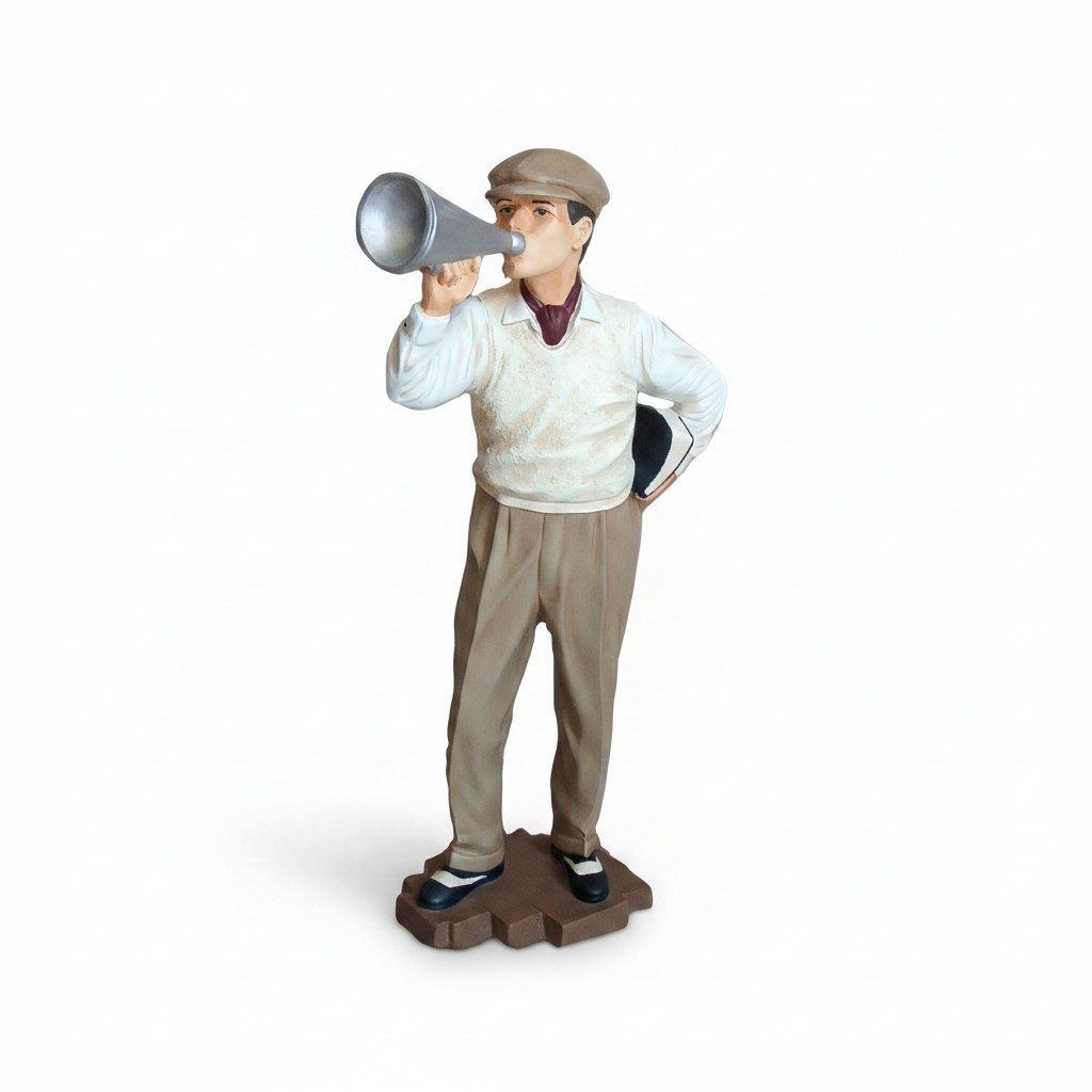 Design Filmregisseur Figur Statue Skulptur Figuren Skulpturen Dekoration