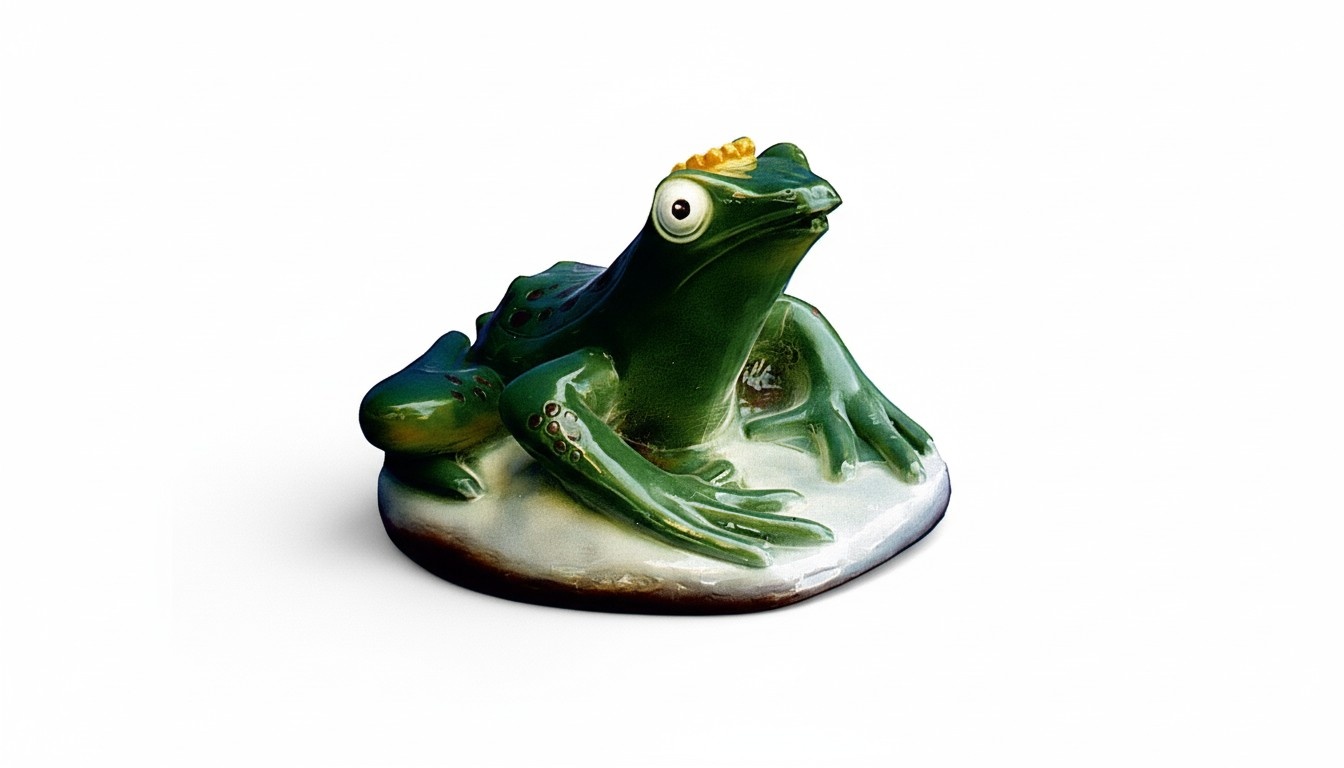 Design Frosch Figur Statue Skulptur Figuren Skulpturen Dekoration