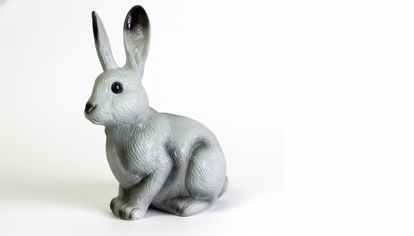 Design Hase Figur Statue Skulptur Figuren Skulpturen Dekoration