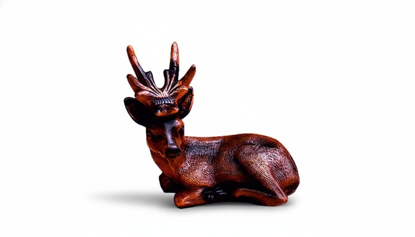 Design Hirsch Figur Statue Skulptur Figuren Skulpturen Dekoration