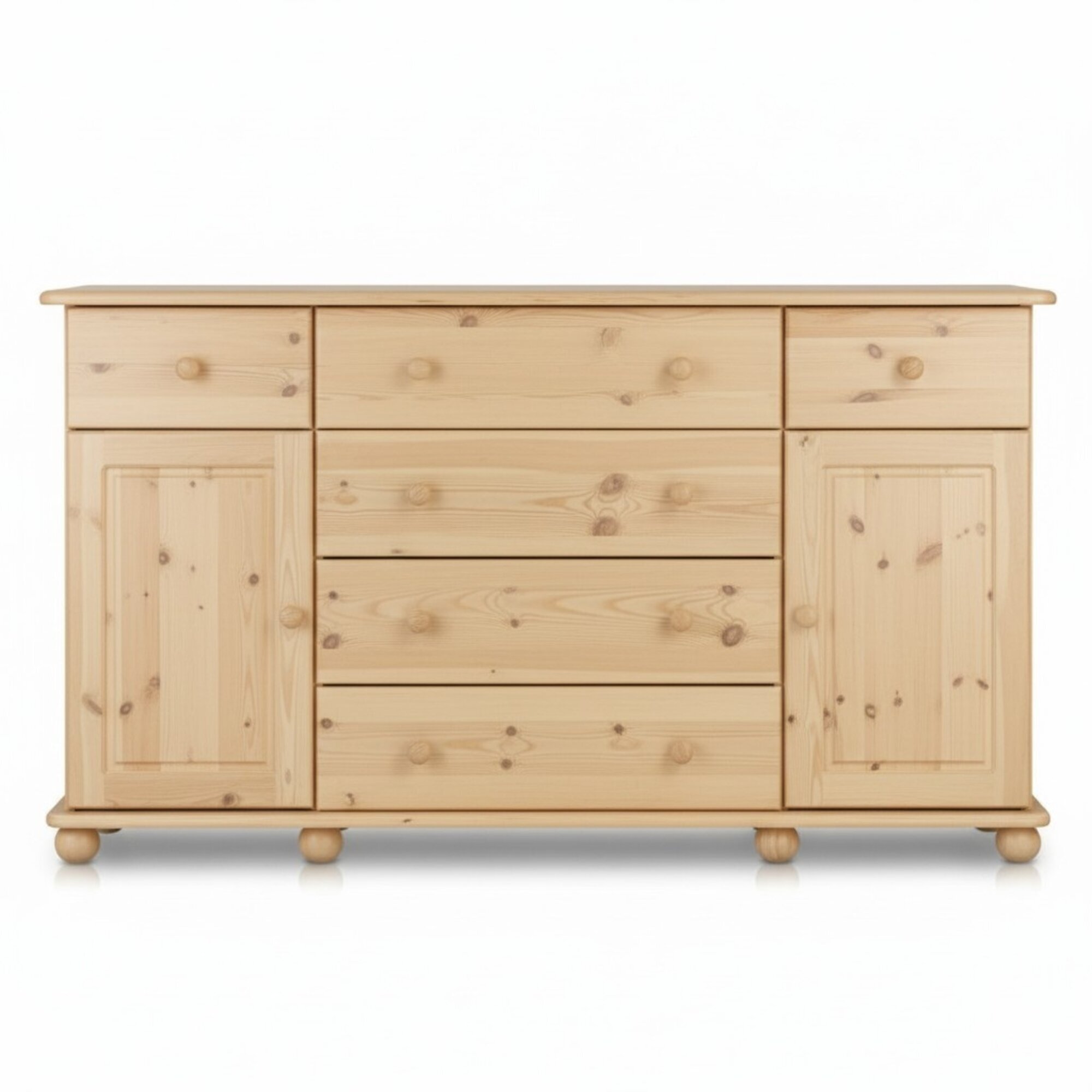 Design Kommode Handarbeit Holz Anrichte Sideboard Schrank Neu Vollholz MÃ¶bel Neu