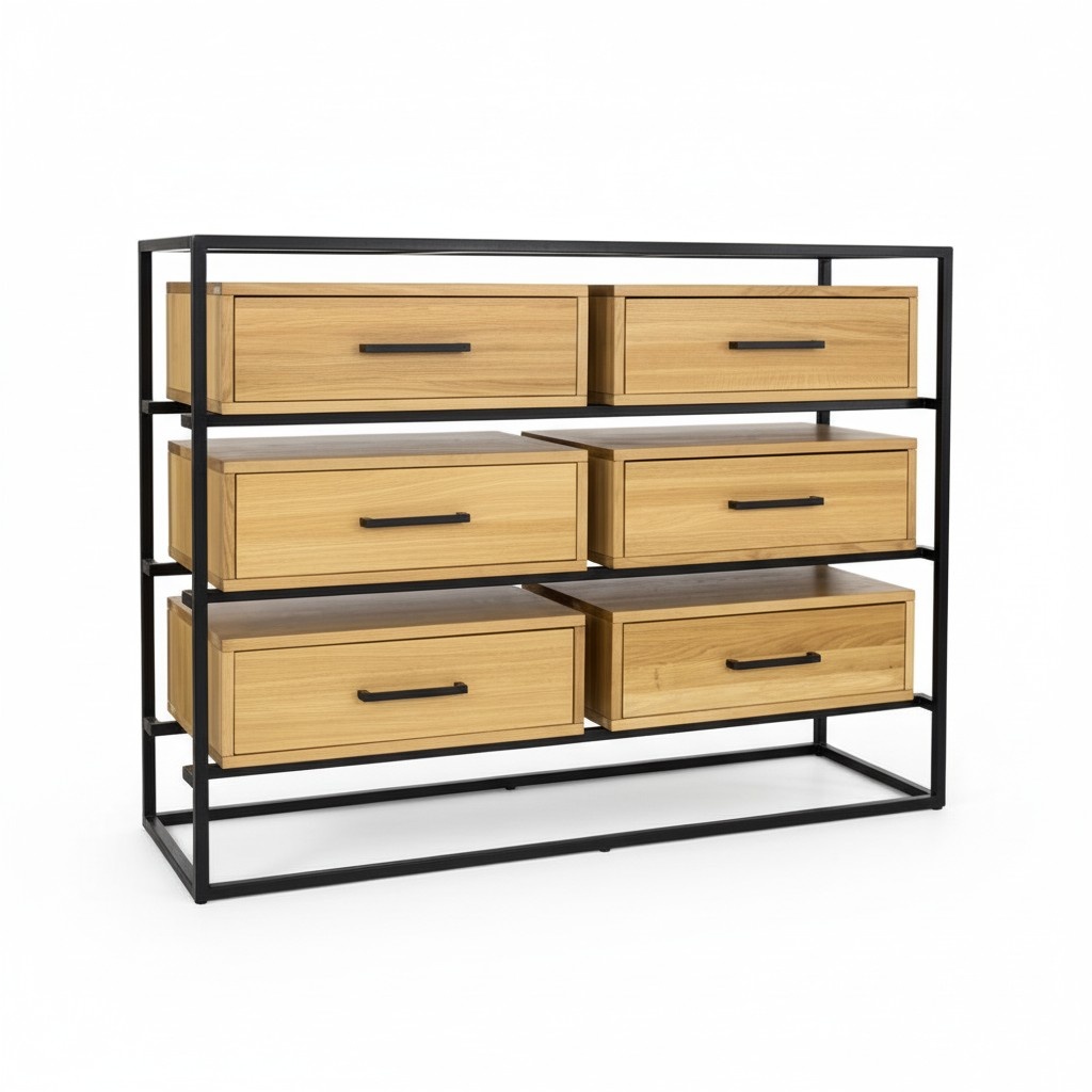 Design Kommode SchrÃ¤nke Kommoden Regal Schrank Regal Echtes Holz Side Low Board
