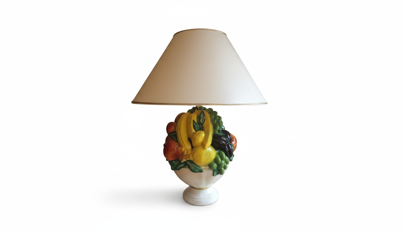 Design Leuchte Lampenschirm Lampe FrÃ¼chte Dekolampe Lampen