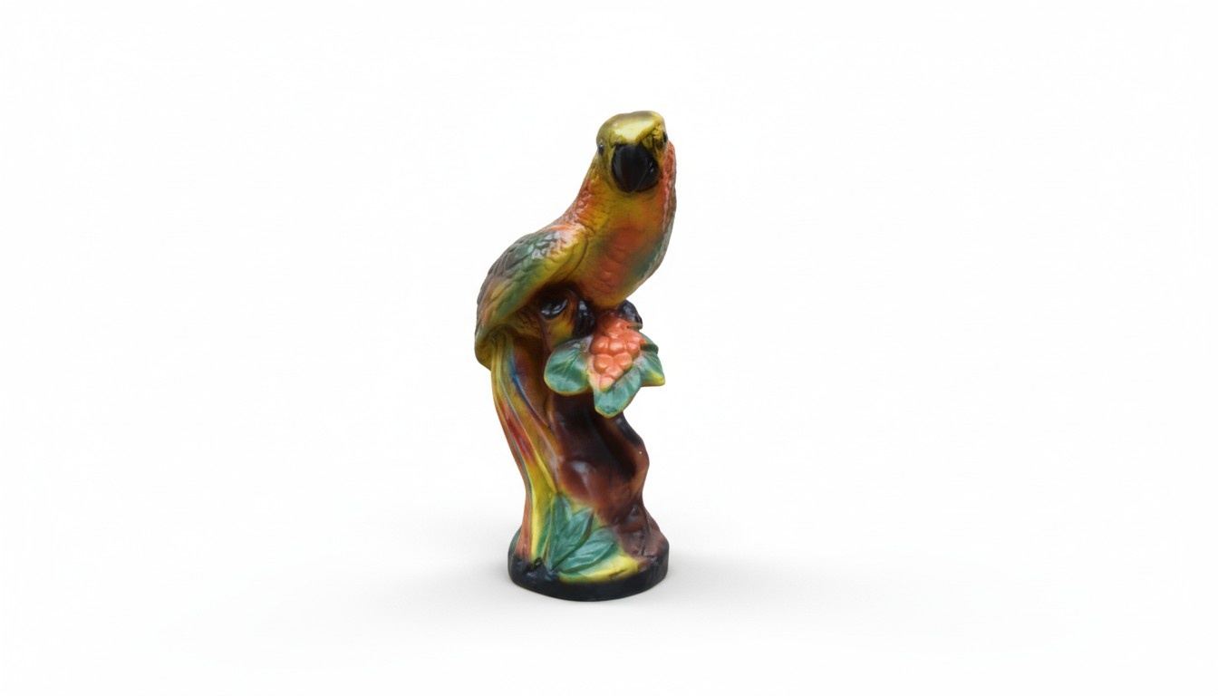 Design Papagei Figur Statue Skulptur Figuren Skulpturen Dekoration