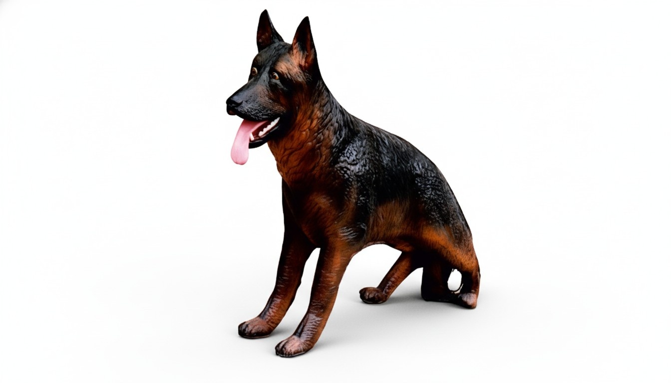 Design SchÃ¤ferhund Figur Statue Skulptur Figuren Skulpturen