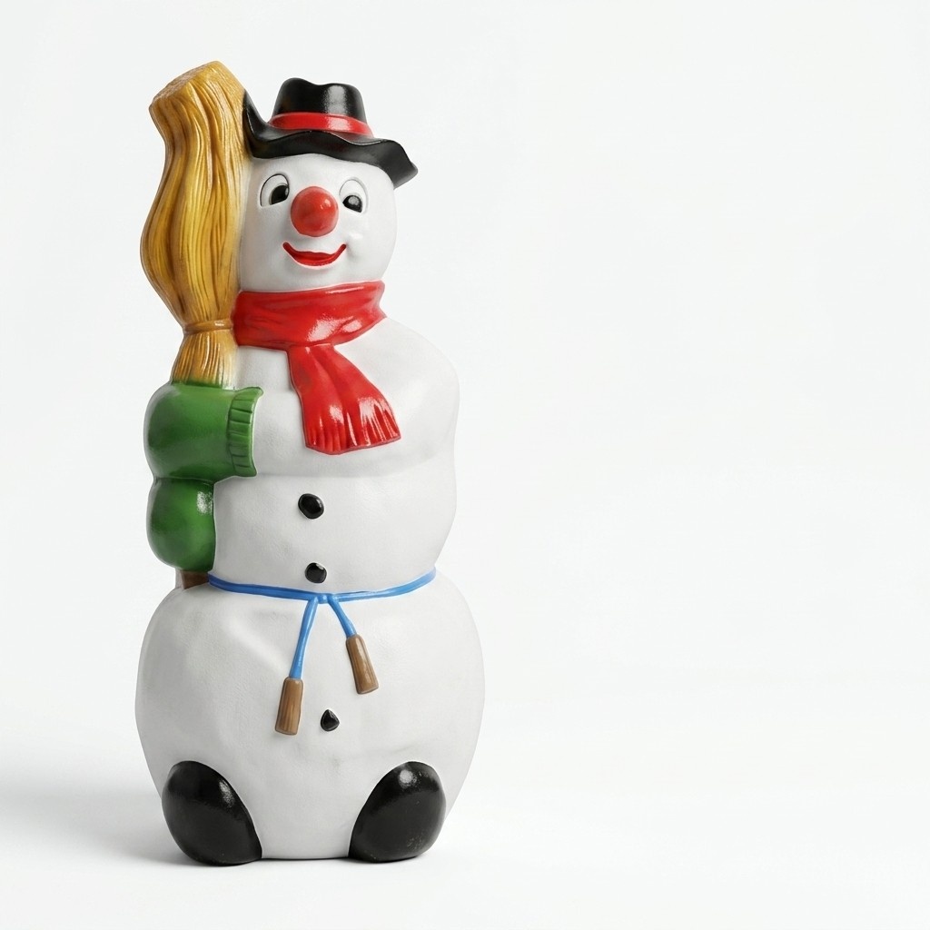 Design Schneemann Figur Statue Skulptur Figuren Skulpturen Dekoration
