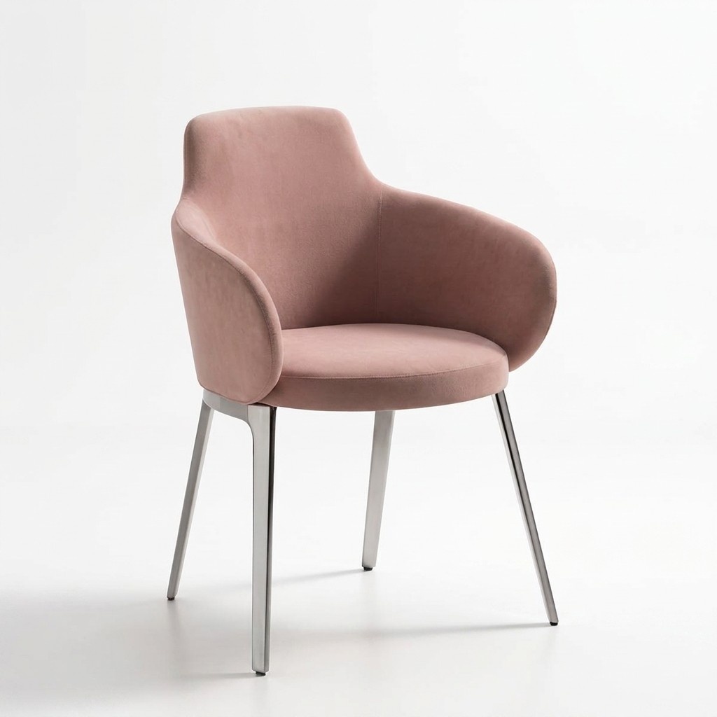 Design Sessel Lounge Wohnzimmer Möbel Abstrakte Stühle Stuhl Metall