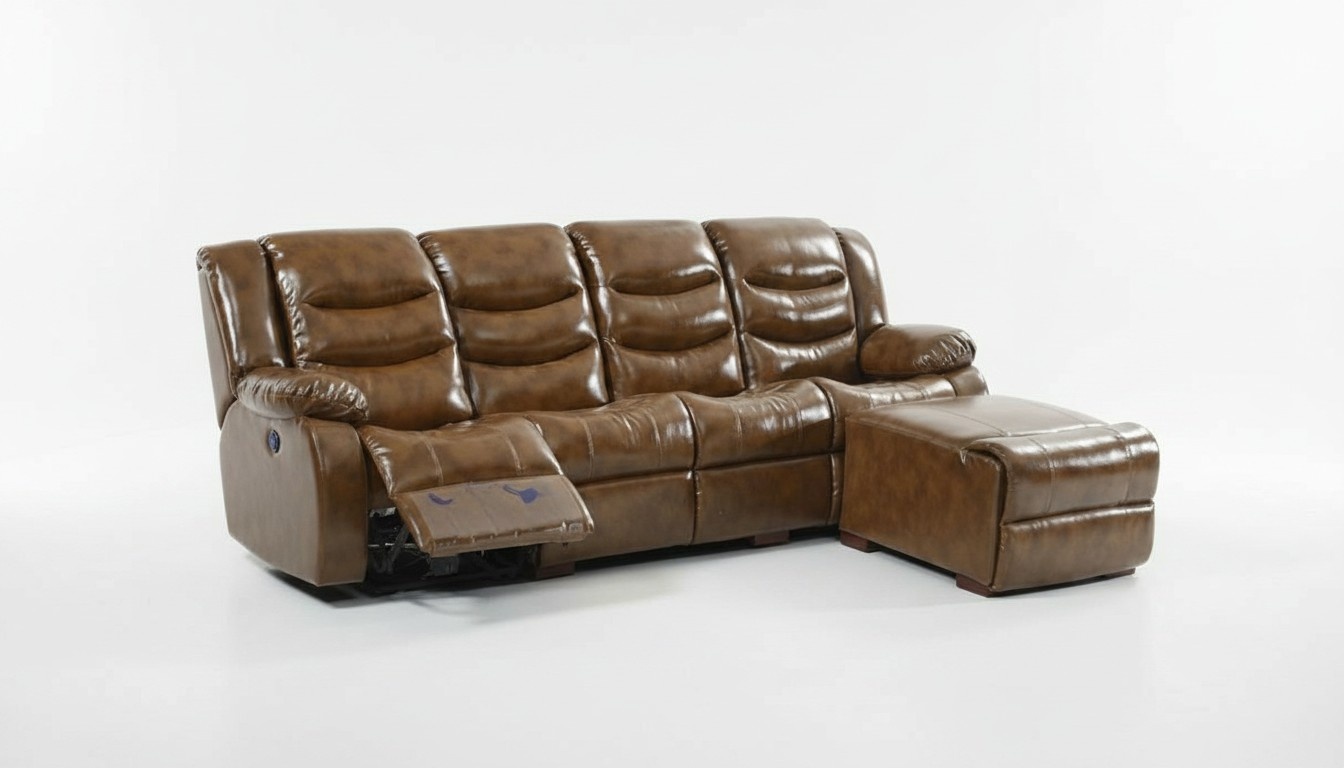 Design Sofa 4 Sitzer Wohnzimmer MÃ¶bel Luxus Sofa Pouffe Luxus MÃ¶bel