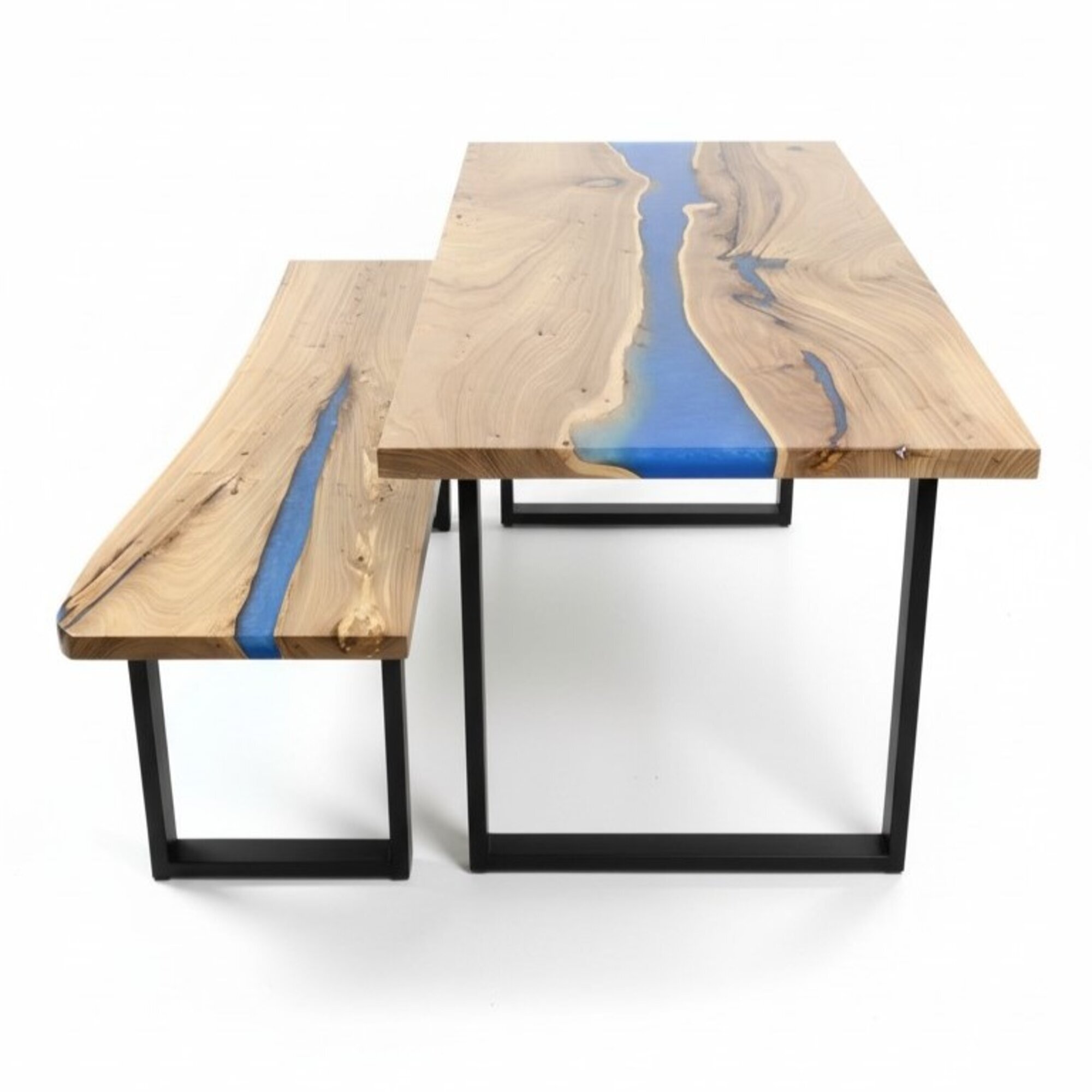 Design Tisch Bank Esstisch KÃ¼chentisch Wohnzimmer Tische BÃ¤nke Massiv epoxid neu