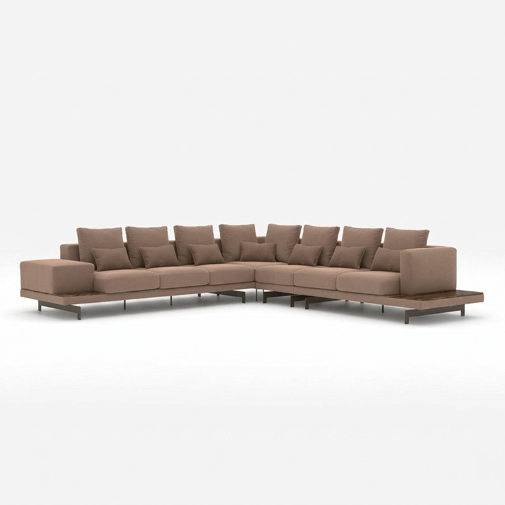 Designer Garnitur Wohnzimmer Ecksofa L-Form Einrichtung Luxus MÃ¶bel