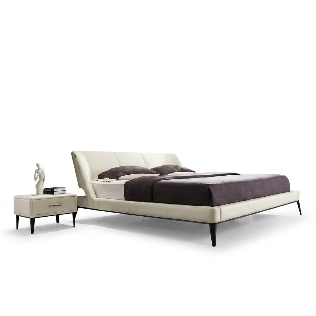 Designer Holz Bett Edles MÃ¶bel Doppel Betten Neu Schlafzimmer Polster