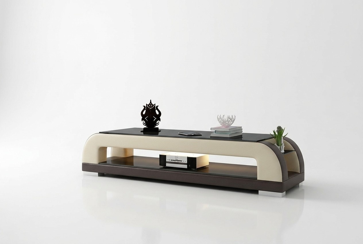 Designer Kommode Anrichte Low Board Side Schrank Wohn Zimmer