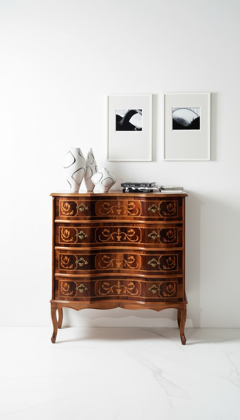 Designer Luxus Italienische Holz MÃ¶bel Kommode Schrank Anrichten Echtholz