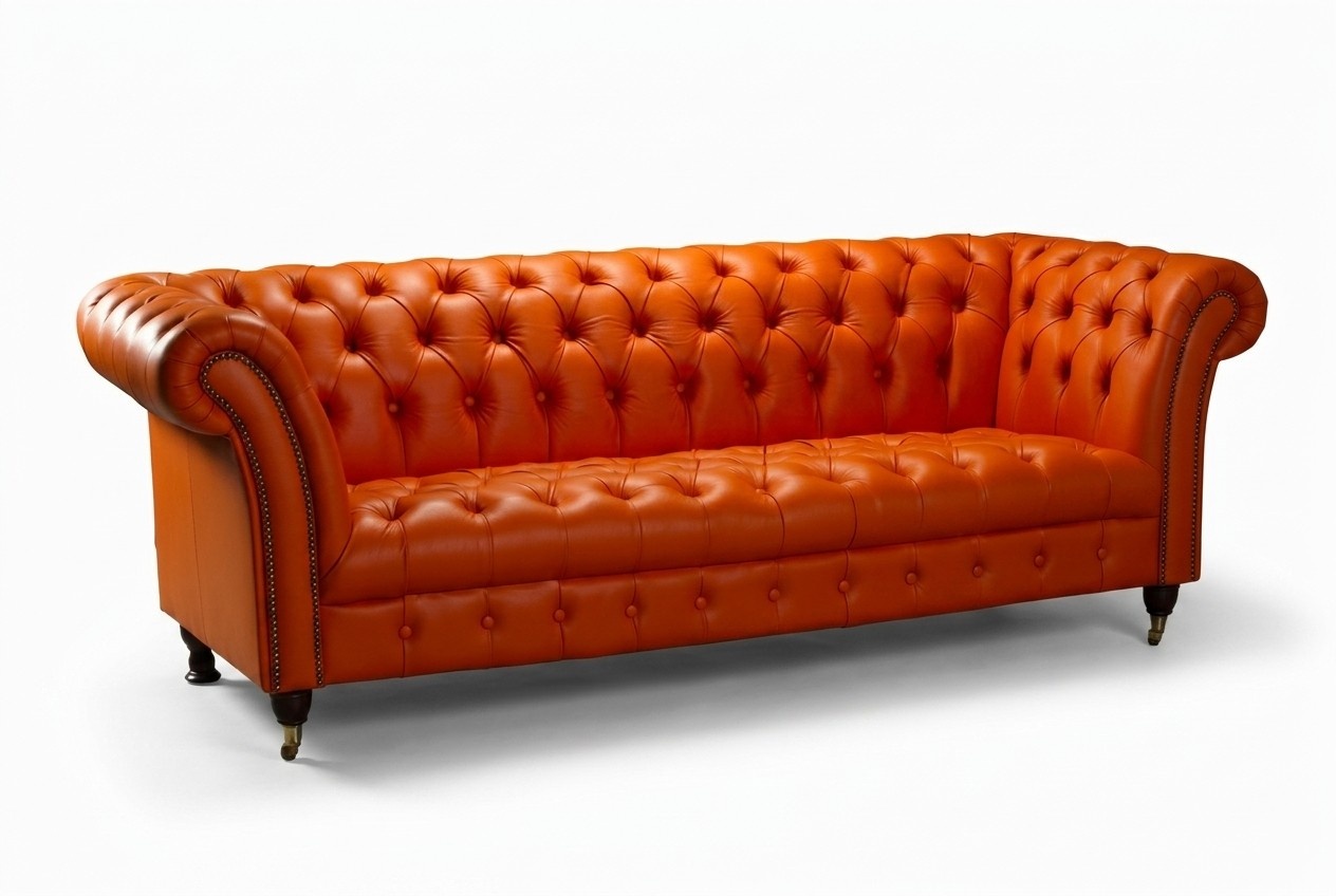 Designer Sofa 3 Sitzer Chesterfield Couch Polster Sofas Designsofa Sitz