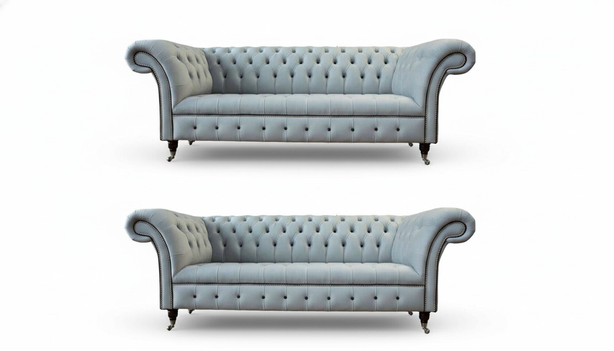 Designer Wohnzimmer Set 2x 3 Sitzer Sofas Luxus Wohnzimmer Set MÃ¶bel