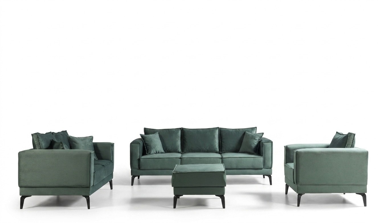 Designerset: Sofas und Sessel in Harmonie von Stil und GemÃ¼tlichkeit