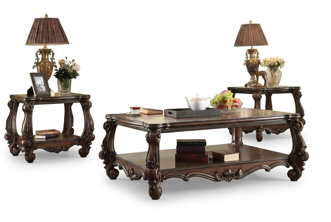 Disgner Klassischer Couchtisch Beistelltisch Sofa Wohnzimmer Tisch