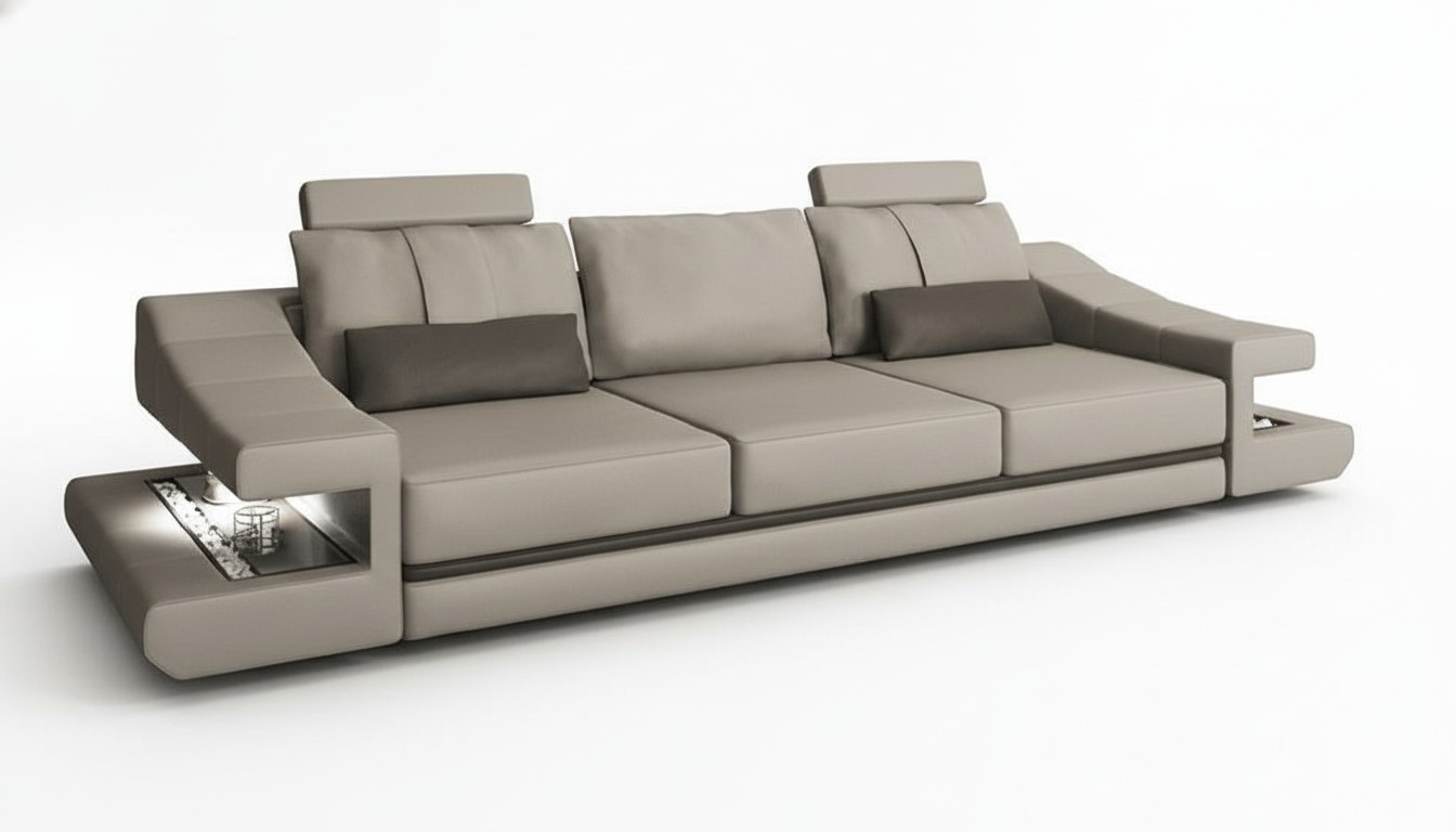 Dreisitzer Sofa Sofas PolstermÃ¶bel Wohnzimmer Design Stoff Textil Couchen MÃ¶bel