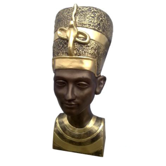 Ãgyptische Figur Nofretete BÃ¼ste Kunststoff Figuren Statuen Skulpturen