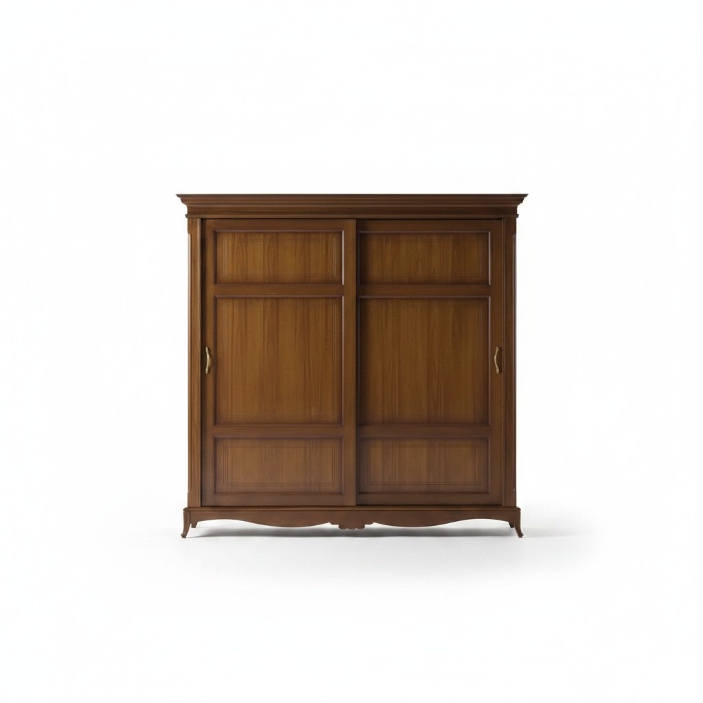 Echtholz Kleiderschrank Holzschrank Schrank Schlafzimmer MÃ¶bel Italien