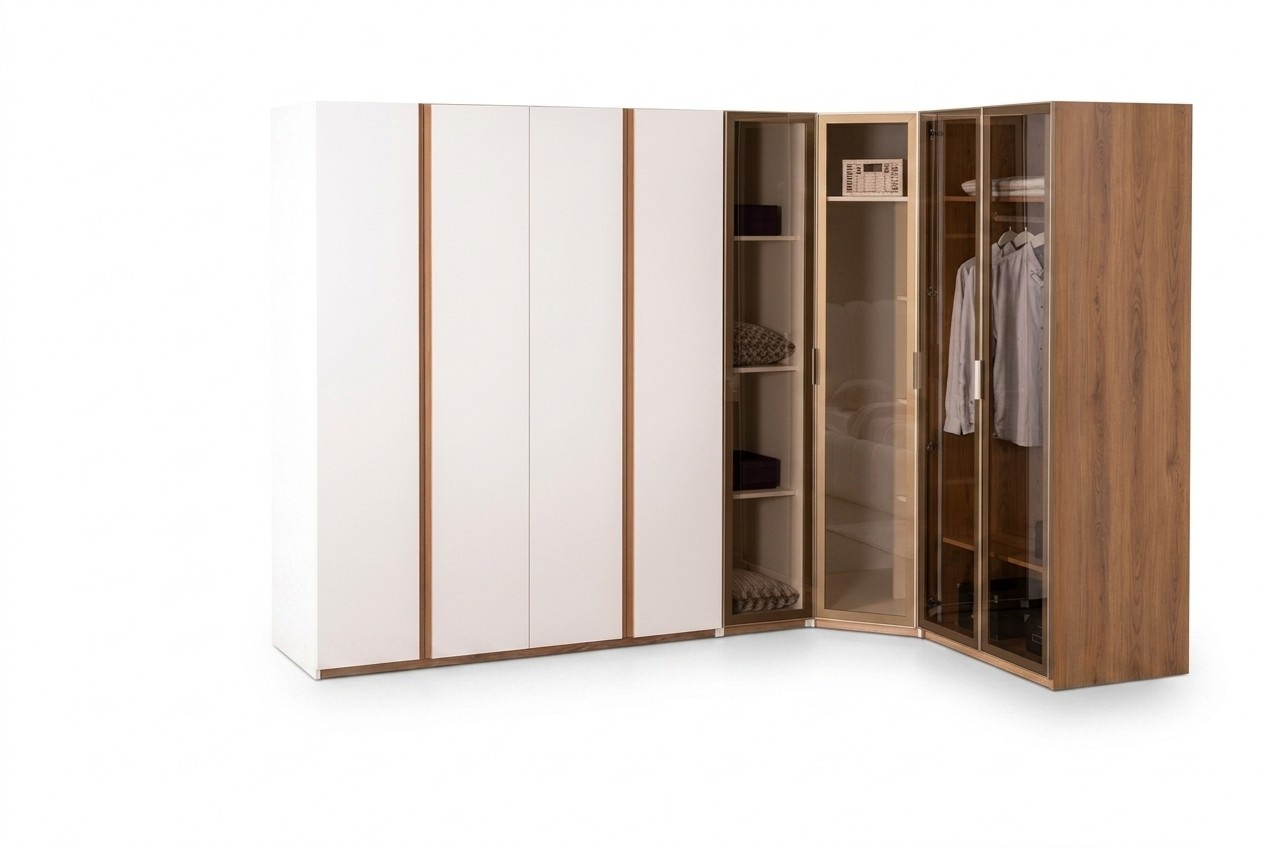 Eck-Kleiderschrank SchÃ¶nheit und FunktionalitÃ¤t vereint