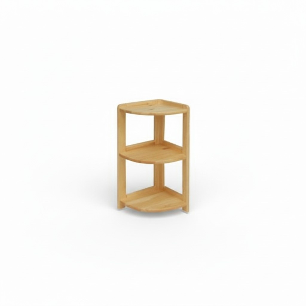 Eckregal Massive Holz Regale Aufbewahrung Schrank Massiv MÃ¶bel 30x30x86cm Neu
