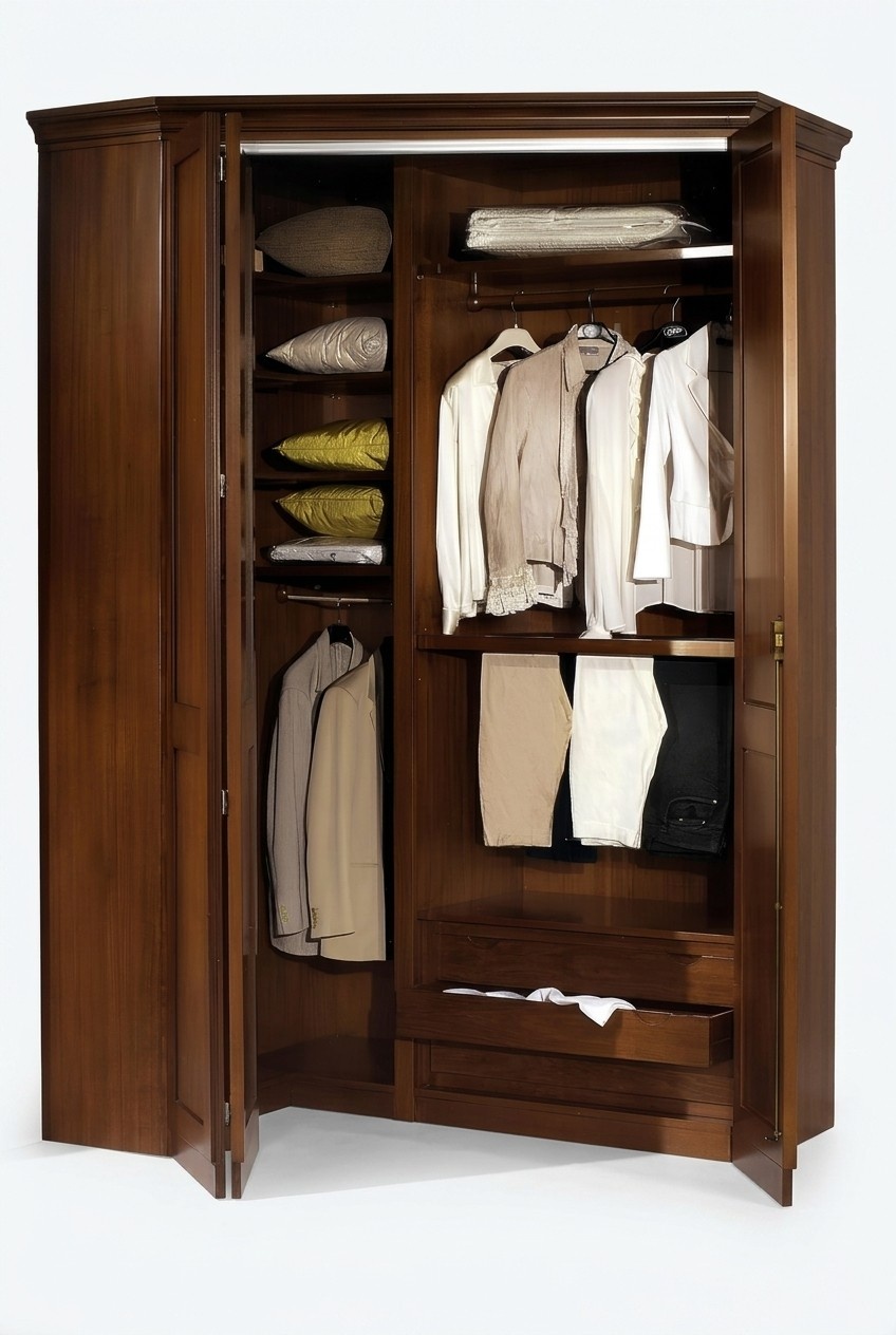 Eckschrank Eiche Schrank Eckschrank Kleiderschrank SchrÃ¤nke Schlafzimmer MÃ¶bel