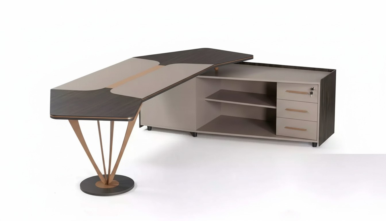 Eckschreibtisch BÃ¼romÃ¶bel Arbeitszimmer Luxus MÃ¶bel Modern Tisch Neu