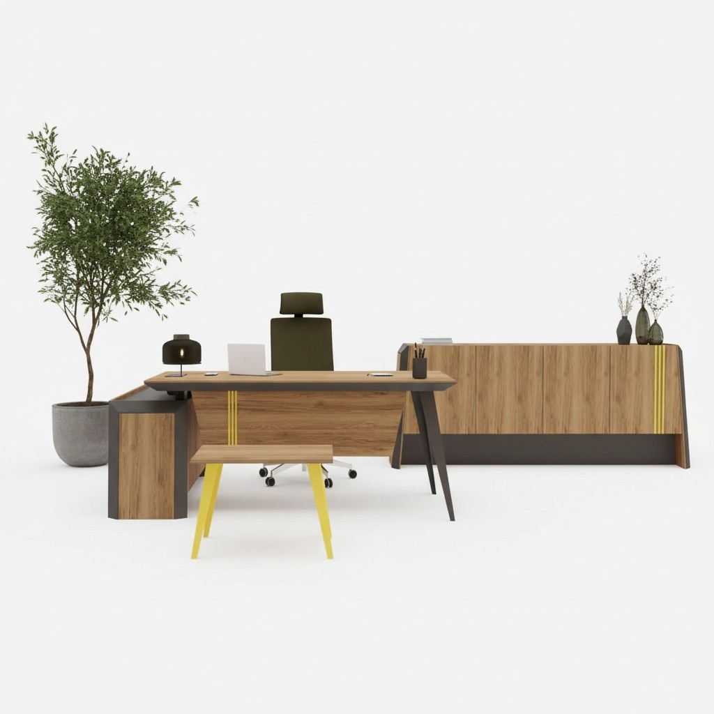 Eckschreibtisch Couchtisch Sideboard BÃ¼ro MÃ¶bel Design Arbeitszimmer