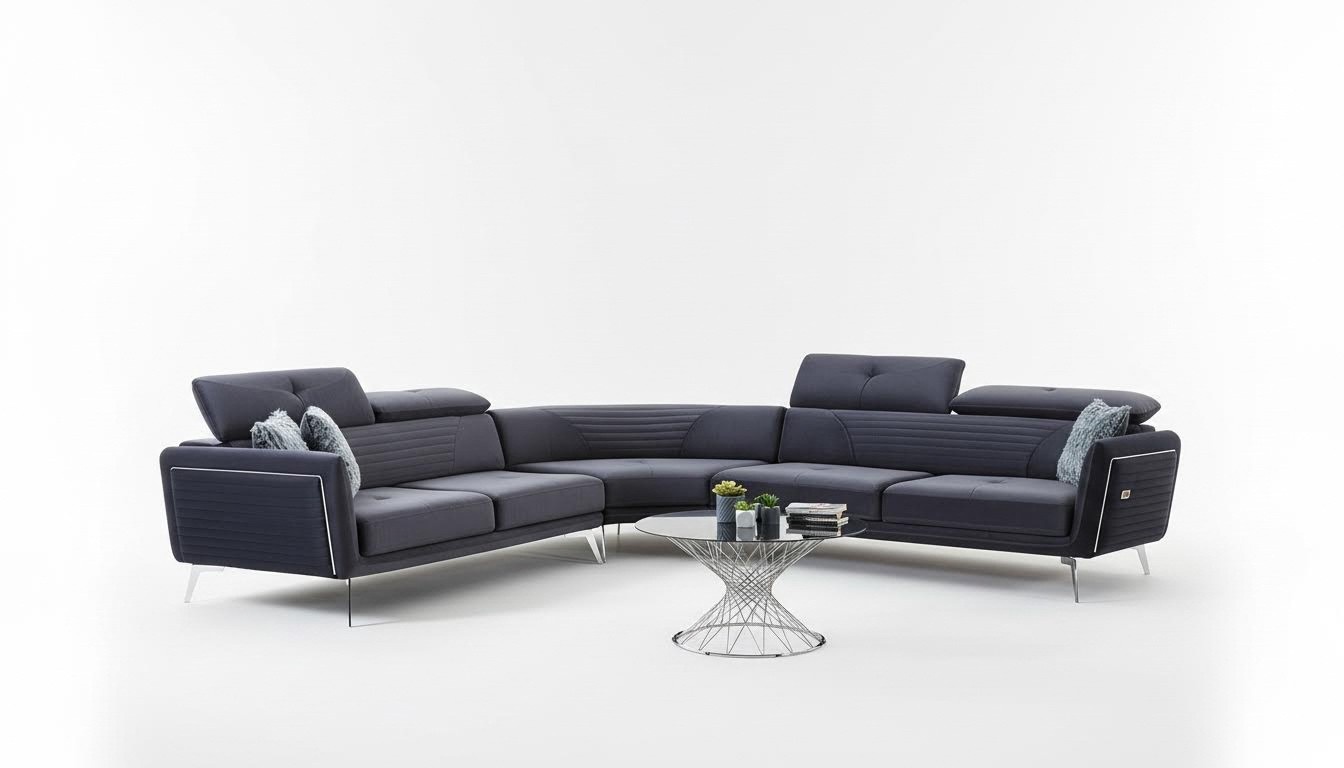 Ecksofa Sofa Couch Polster MÃ¶bel Couchen Sofas Weicher Dreisitzer 343x343