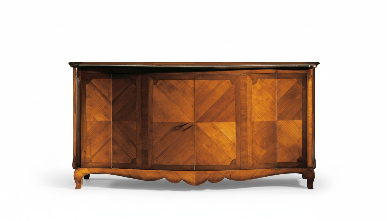 Einrichtung Regale Vitrinen Anrichte Buffet Italienische MÃ¶bel Massivholz 200cm
