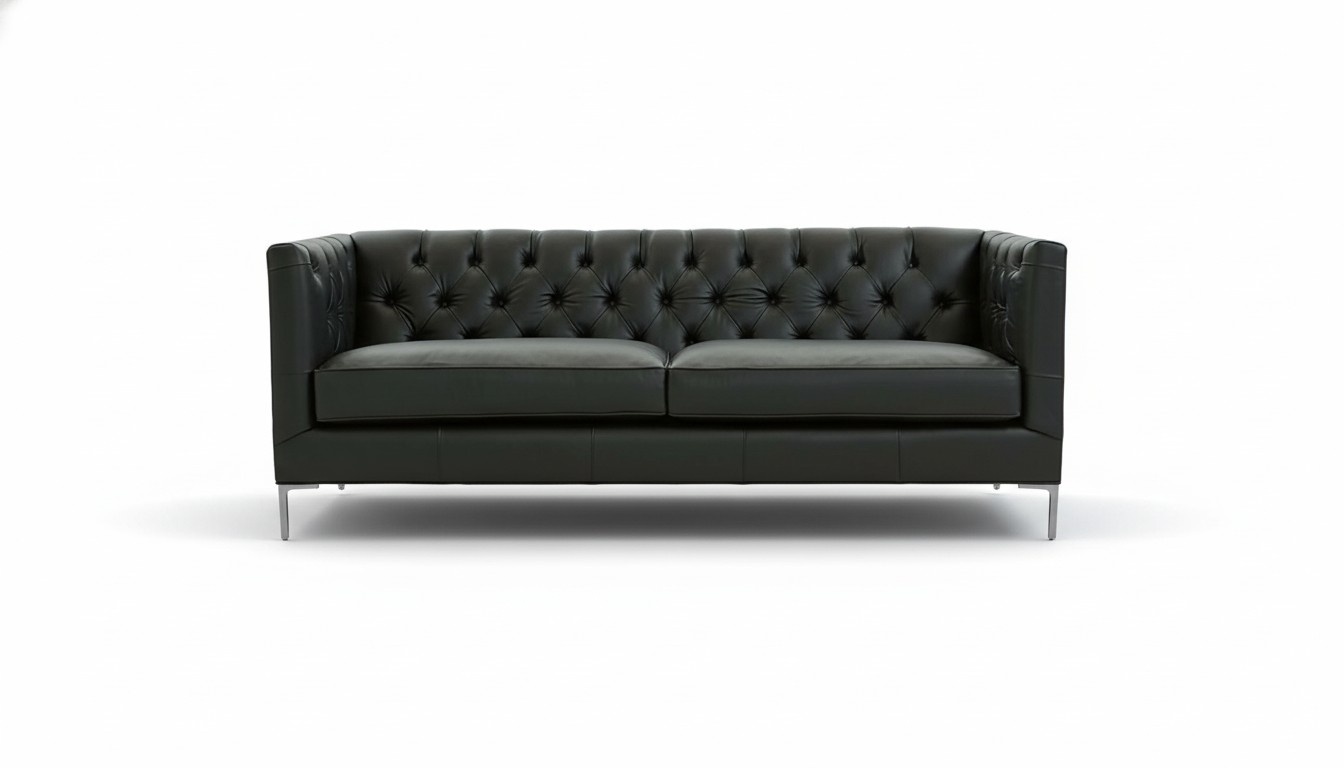 Einrichtung Wohnzimmer Sofa Design Couchen Schwarz Italienische Stil MÃ¶bel Stoff