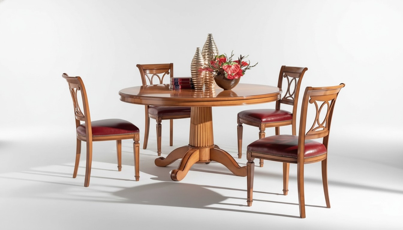 Esstisch 4x StÃ¼hle Esszimmer Set Gruppe Garnitur Tisch Sitzgruppe 5tlg.